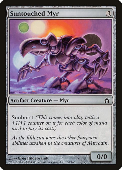 Suntouched Myr from Fifth Dawn (Common)