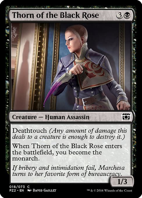 Thorn of the Black Rose from Treasure Chest (Common)