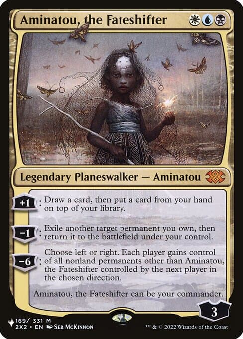 Aminatou, the Fateshifter from The List (Mythic)