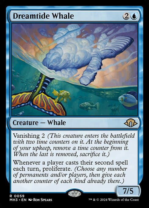 Dreamtide Whale from Modern Horizons 3 (Rare)