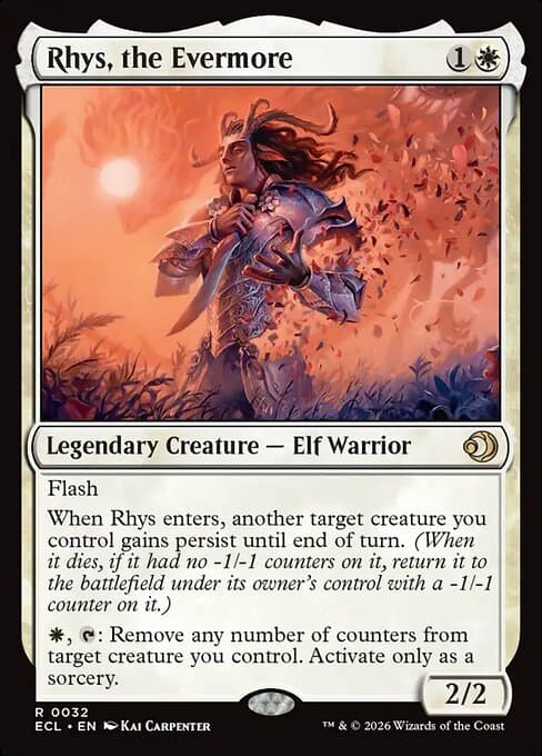 Rhys, the Evermore from Lorwyn Eclipsed (Rare)