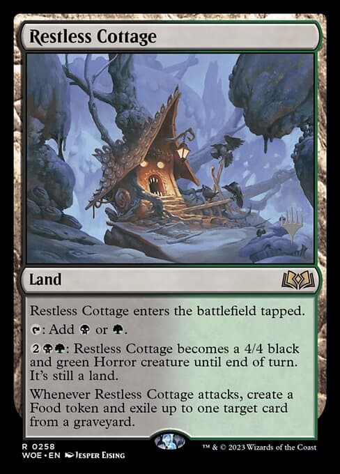 Restless Cottage from Wilds of Eldraine Promos (Rare)