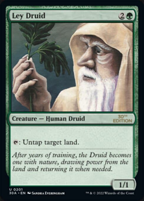 Ley Druid from 30th Anniversary Edition (Uncommon)