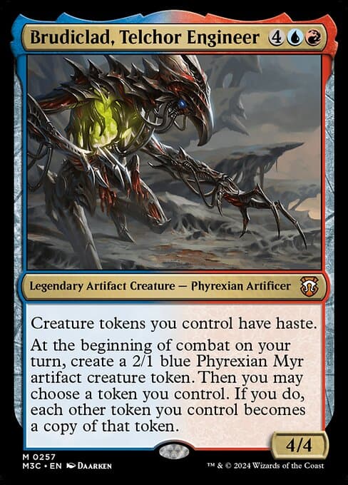 Brudiclad, Telchor Engineer from Modern Horizons 3 Commander (Mythic)