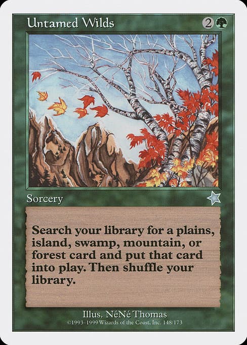 Untamed Wilds from Starter 1999 (Uncommon)