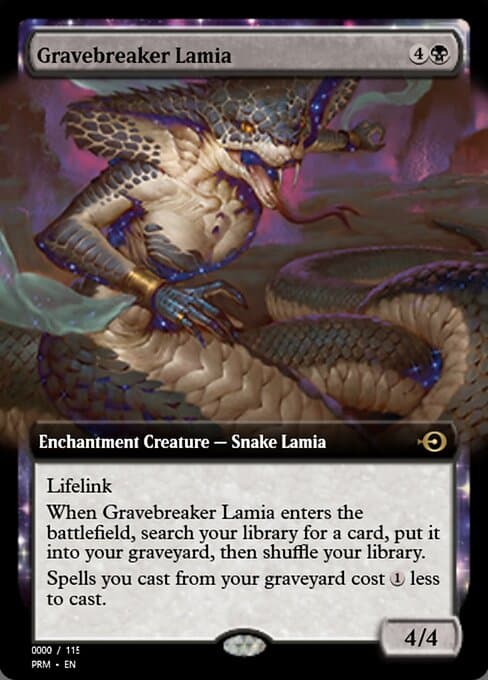 Gravebreaker Lamia from Magic Online Promos (Rare)