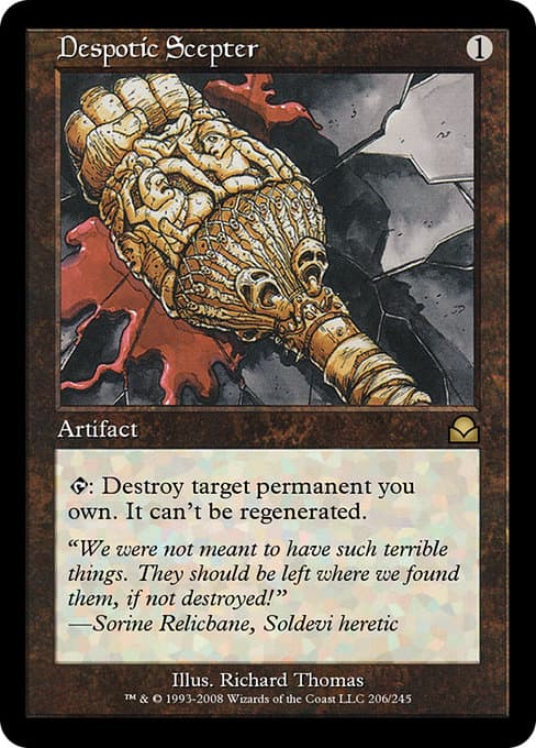 Despotic Scepter from Masters Edition II (Rare)