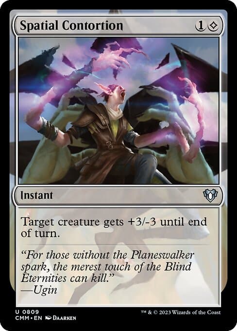 Spatial Contortion from Commander Masters (Uncommon)