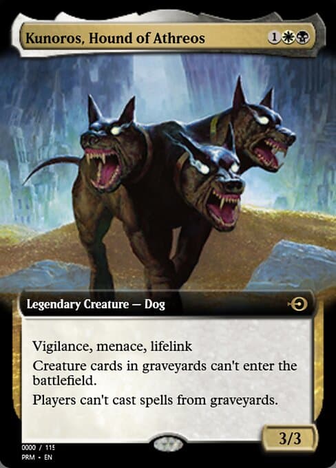 Kunoros, Hound of Athreos from Magic Online Promos (Rare)