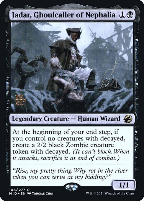 Jadar, Ghoulcaller of Nephalia from Innistrad: Midnight Hunt Promos (Rare)