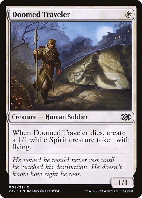 Doomed Traveler from Double Masters 2022 (Common)