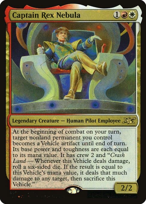 Captain Rex Nebula from Unfinity (Rare)