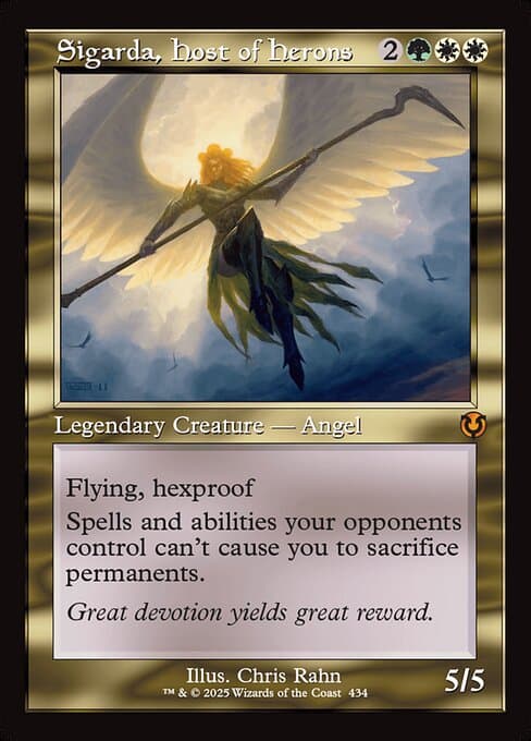 Sigarda, Host of Herons from Innistrad Remastered (Mythic)