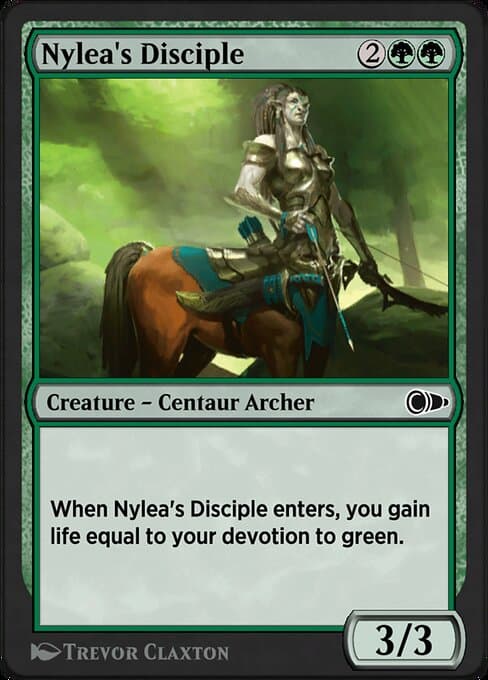 Nylea's Disciple from Pioneer Masters (Common)