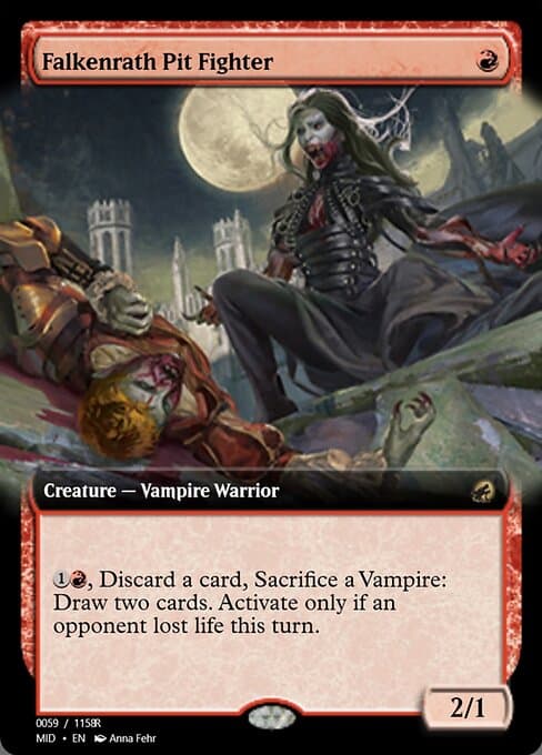 Falkenrath Pit Fighter from Magic Online Promos (Rare)
