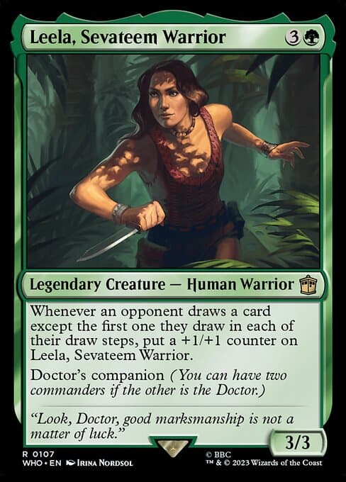 Leela, Sevateem Warrior (Rare)
