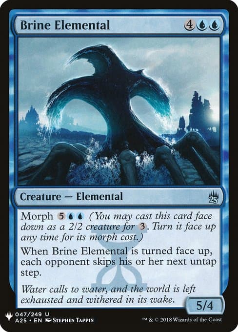 Brine Elemental from The List (Uncommon)