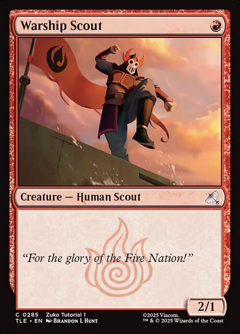 Warship Scout from Avatar: The Last Airbender Eternal (Common)