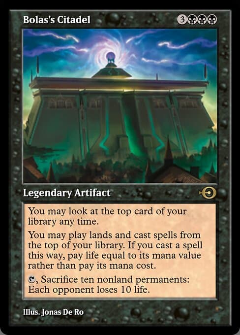 Bolas's Citadel from Magic Online Promos (Rare)