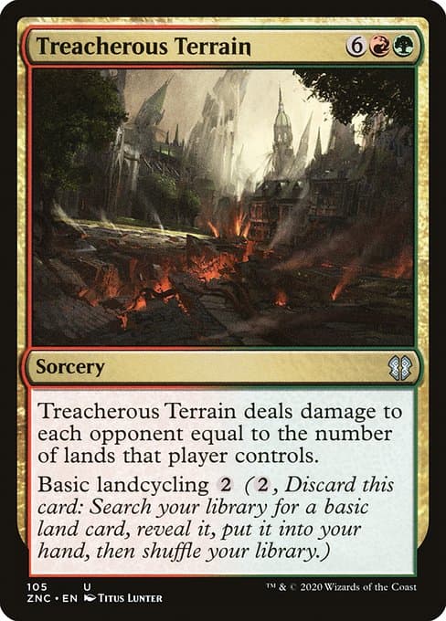 Treacherous Terrain (Uncommon)
