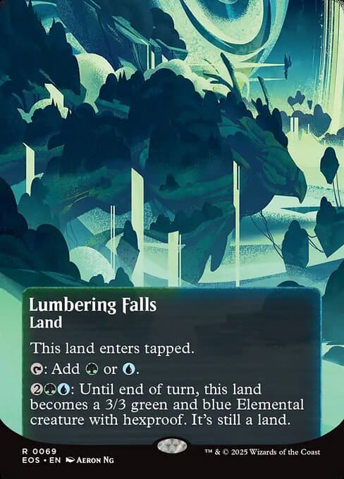 Lumbering Falls from Edge of Eternities: Stellar Sights (Rare)