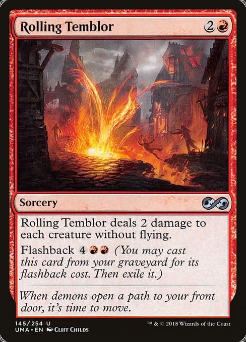 Rolling Temblor from Ultimate Masters (Uncommon)