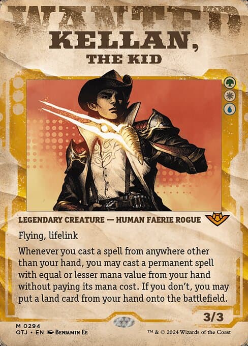 Kellan, the Kid from Outlaws of Thunder Junction (Mythic)