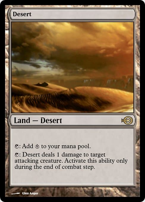 Desert from Magic Online Promos (Rare)