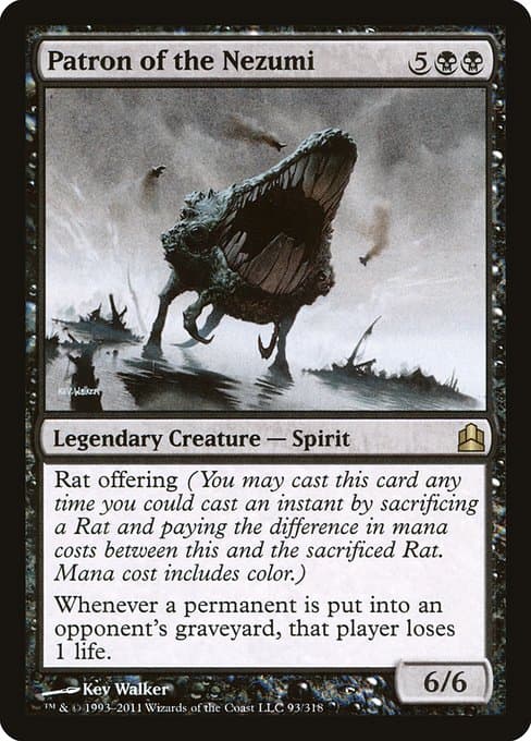 Patron of the Nezumi from Commander 2011 (Rare)