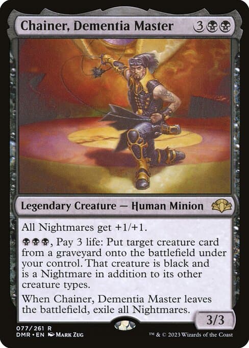 Chainer, Dementia Master from Dominaria Remastered (Rare)