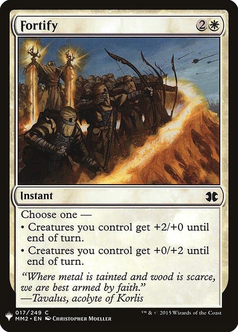 Fortify from The List (Common)
