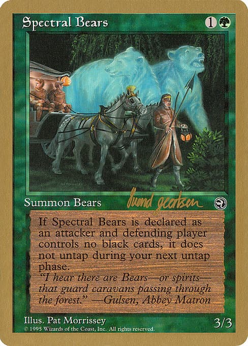 Spectral Bears from World Championship Decks 1997 (Uncommon)