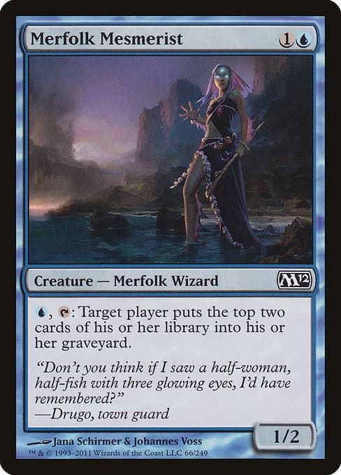 Merfolk Mesmerist from Magic 2012 (Common)