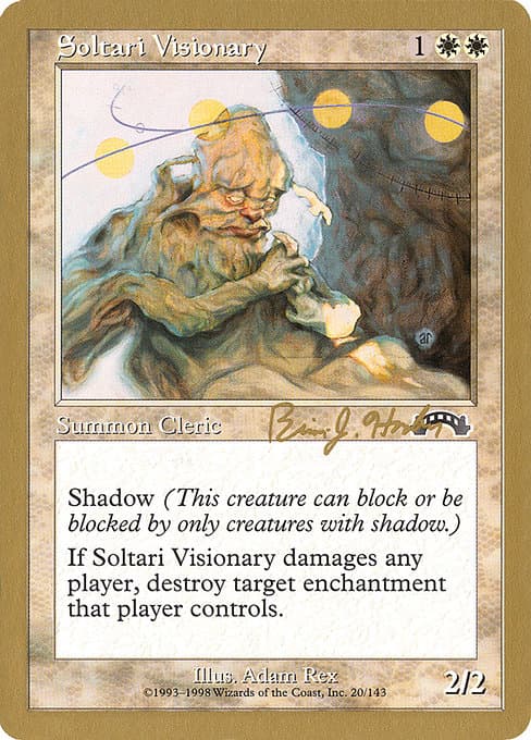 Soltari Visionary from World Championship Decks 1998 (Common)
