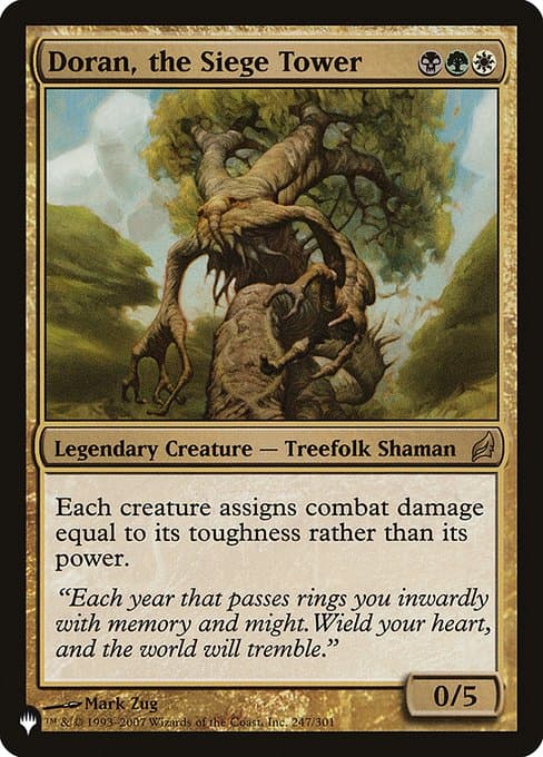 Doran, the Siege Tower from The List (Rare)