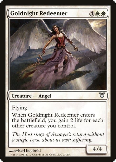 Goldnight Redeemer from Avacyn Restored (Uncommon)