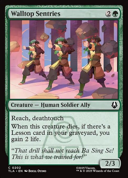Walltop Sentries from Avatar: The Last Airbender (Common)