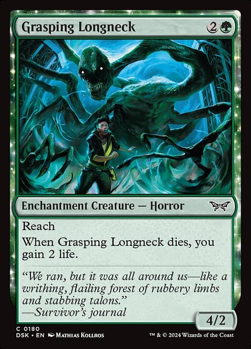 Grasping Longneck from Duskmourn: House of Horror (Common)