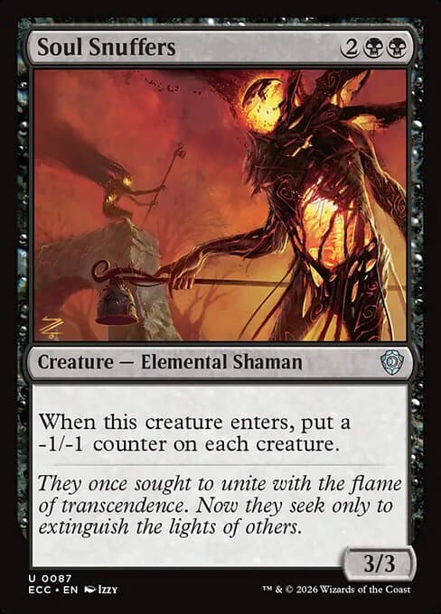 Soul Snuffers from Lorwyn Eclipsed Commander (Uncommon)
