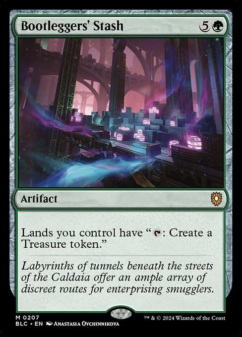 Bootleggers' Stash from Bloomburrow Commander (Mythic)