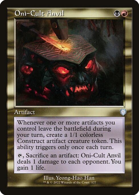 Oni-Cult Anvil (Uncommon)