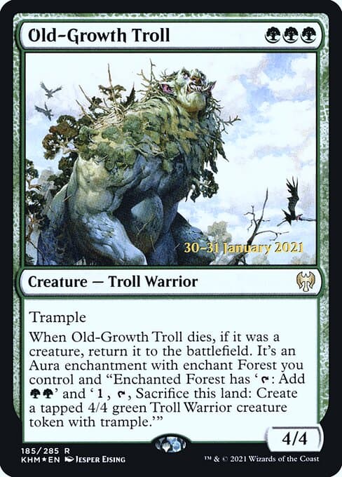 Old-Growth Troll from Kaldheim Promos (Rare)