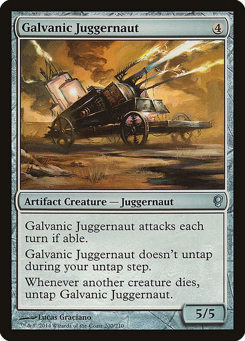 Galvanic Juggernaut from Conspiracy (Uncommon)