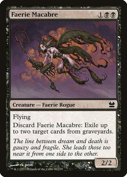 Faerie Macabre from Modern Masters (Common)