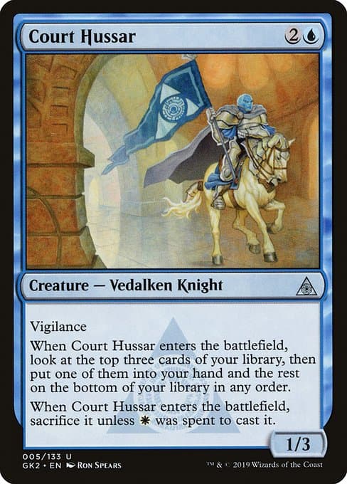 Court Hussar (Uncommon)