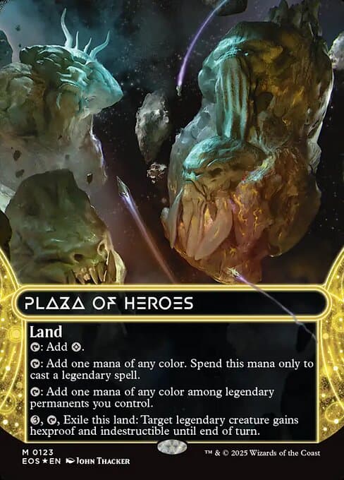 Plaza of Heroes from Edge of Eternities: Stellar Sights (Mythic)
