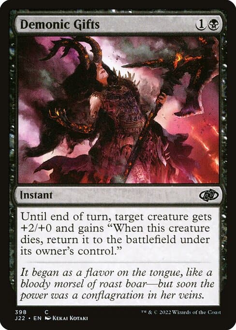 Demonic Gifts from Jumpstart 2022 (Common)