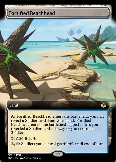 Fortified Beachhead from Magic Online Promos (Rare)