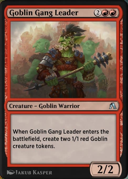 Goblin Gang Leader (Uncommon)