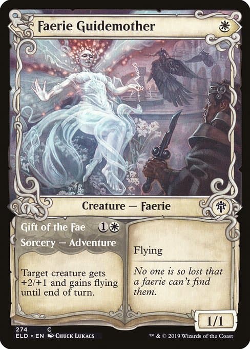 Faerie Guidemother // Gift of the Fae from Throne of Eldraine (Common)